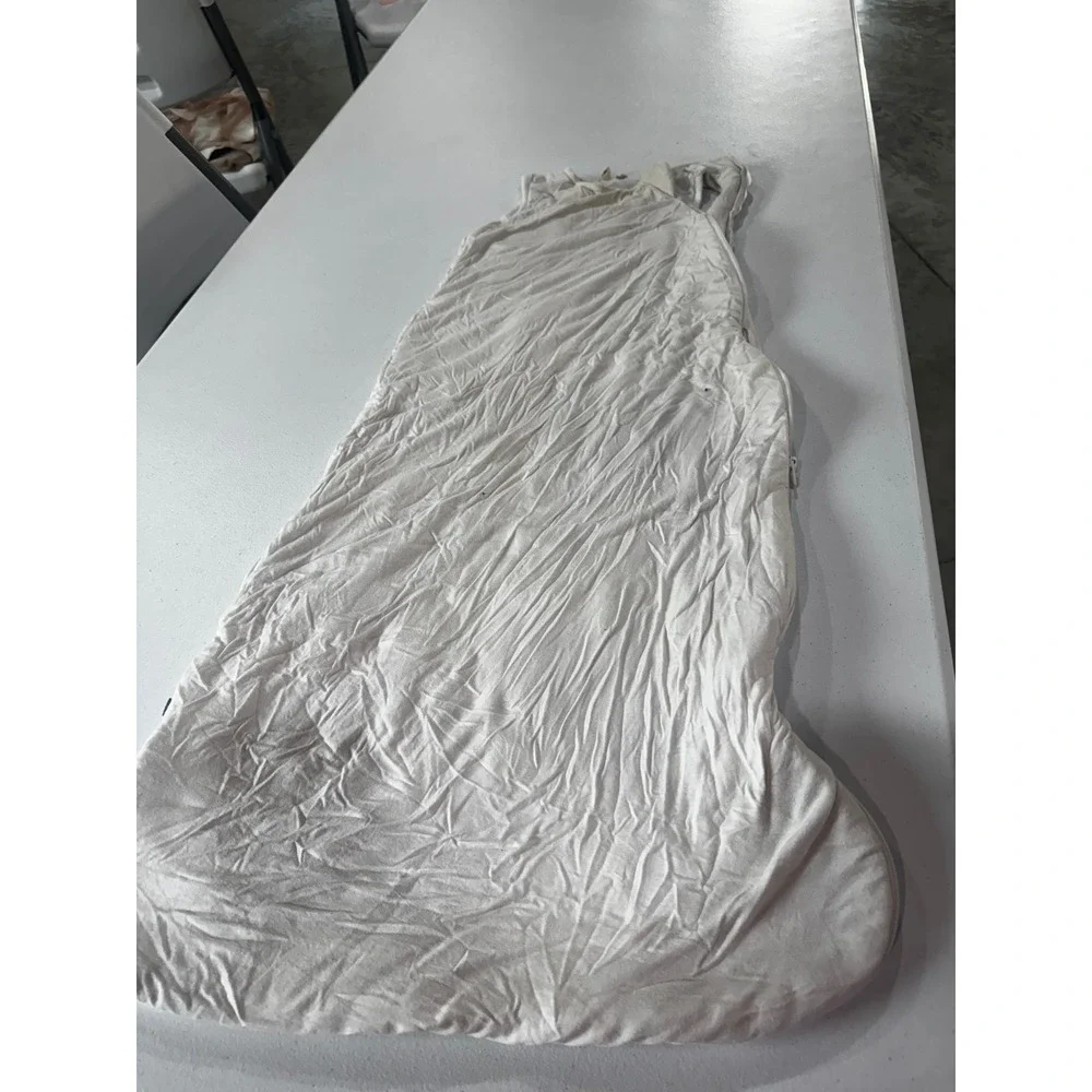Kyte Baby Bamboo Sleep Bag 1.0 TOG Cream Off-White 18-36 Months Wearable Blanket